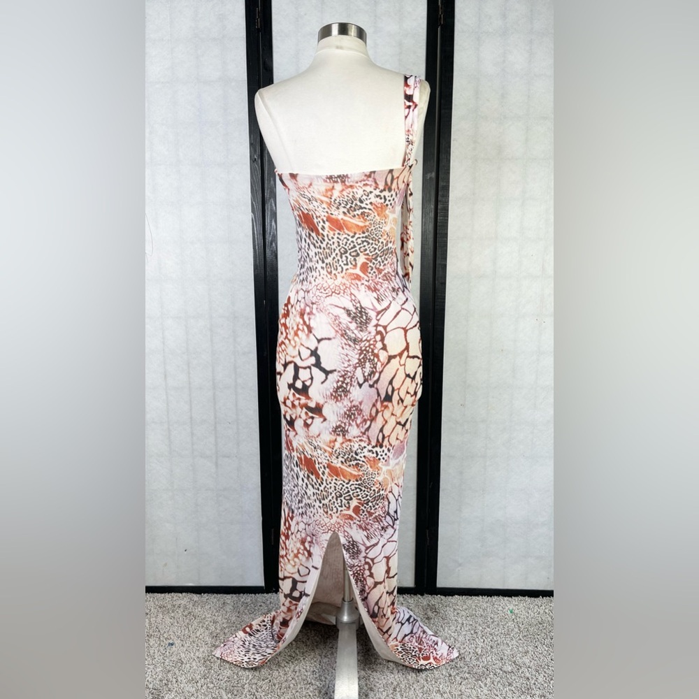Outcast CASSIA PRINTED MAXI DRESS AZULE. M - Picture 6 of 14